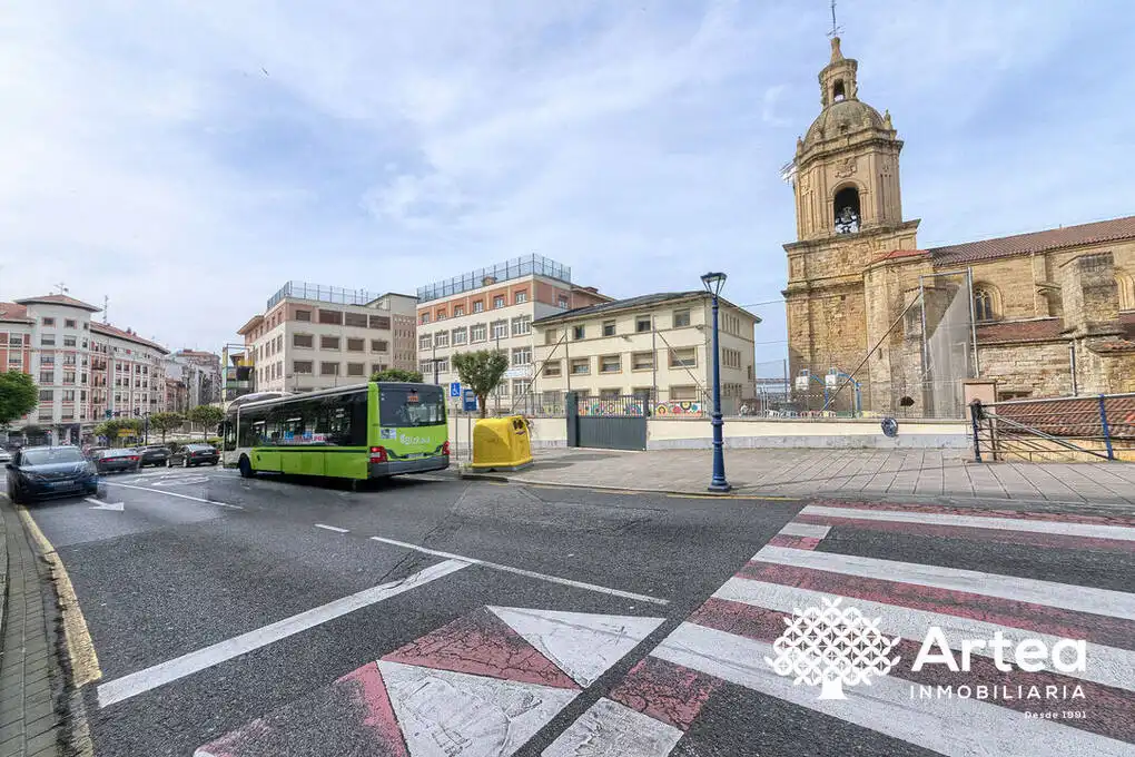 Exterior view of Flat for sale in Portugalete  with Heating and Balcony