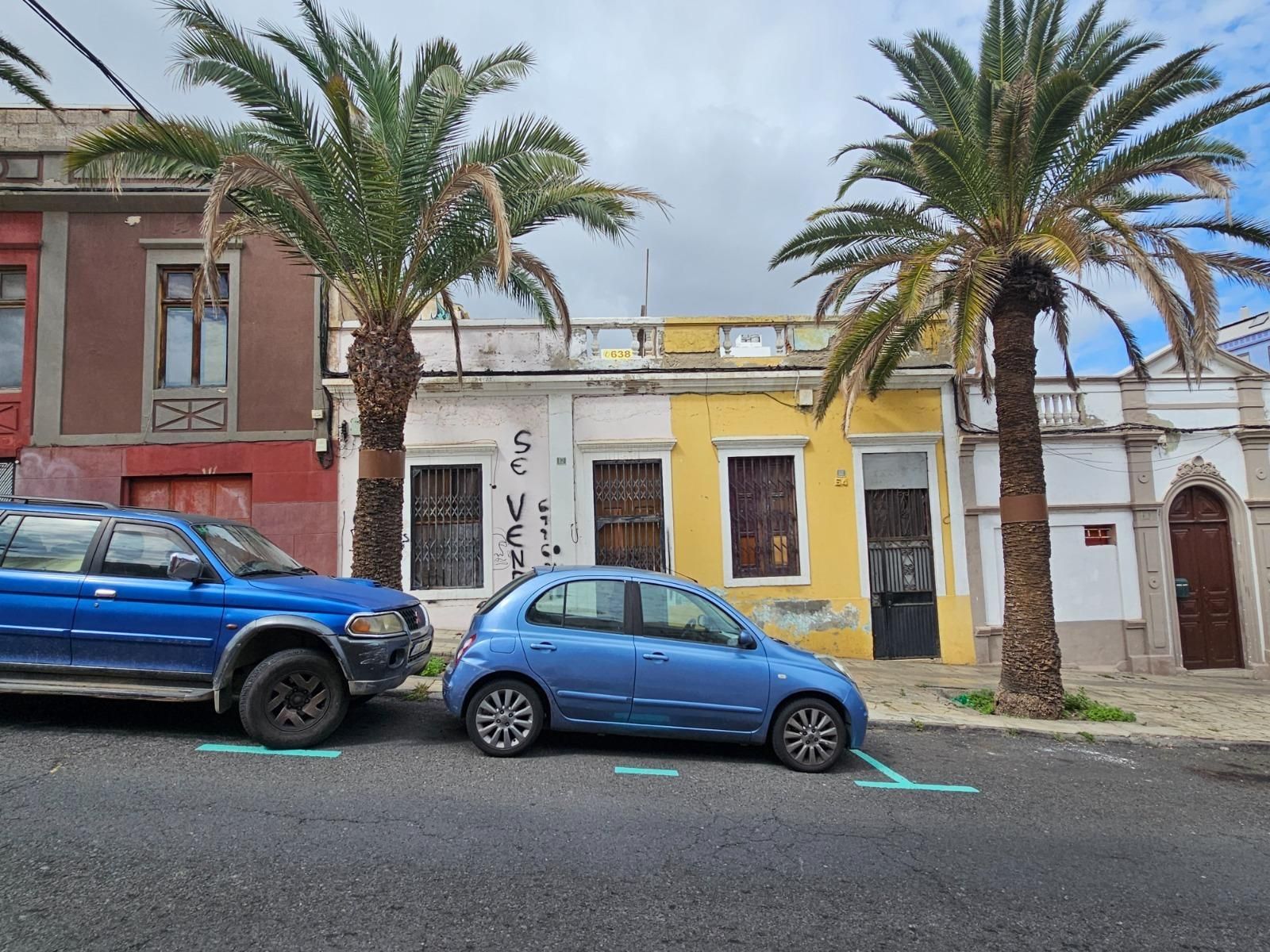 Vista exterior de Terreny industrial en venda en Las Palmas de Gran Canaria