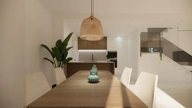 Kitchen of Houses for sale in San Fulgencio  with Air Conditioner, Private garden and Swimming Pool