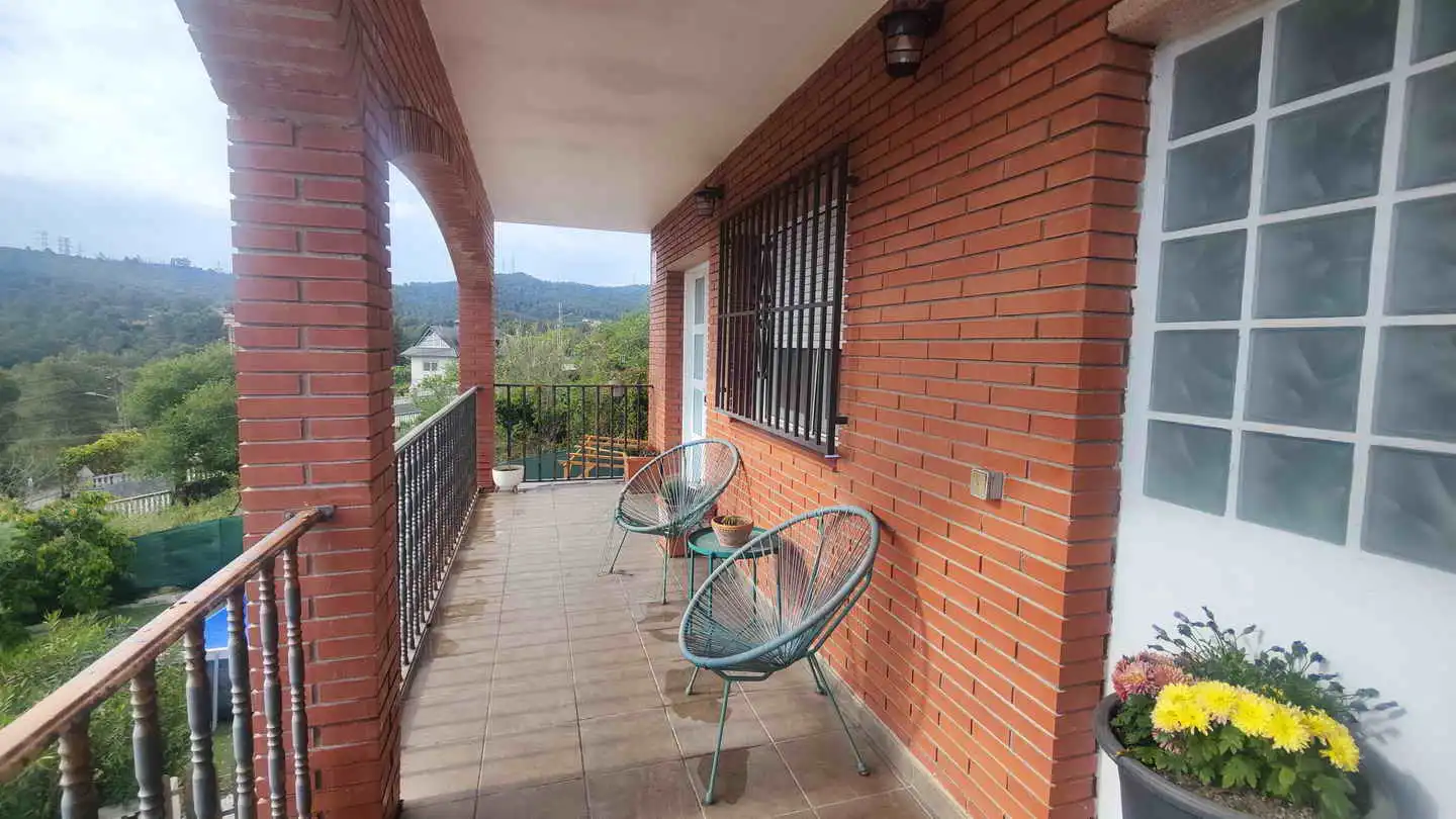 Terraza de Casa o chalet en venta en Vallirana con Calefacción, Jardín privado y Terraza