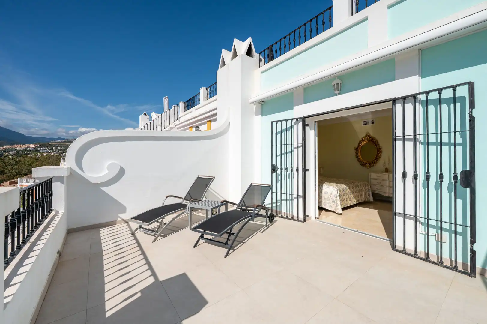 Terraza de Casa adosada en venta en Marbella con Aire acondicionado, Terraza y Piscina