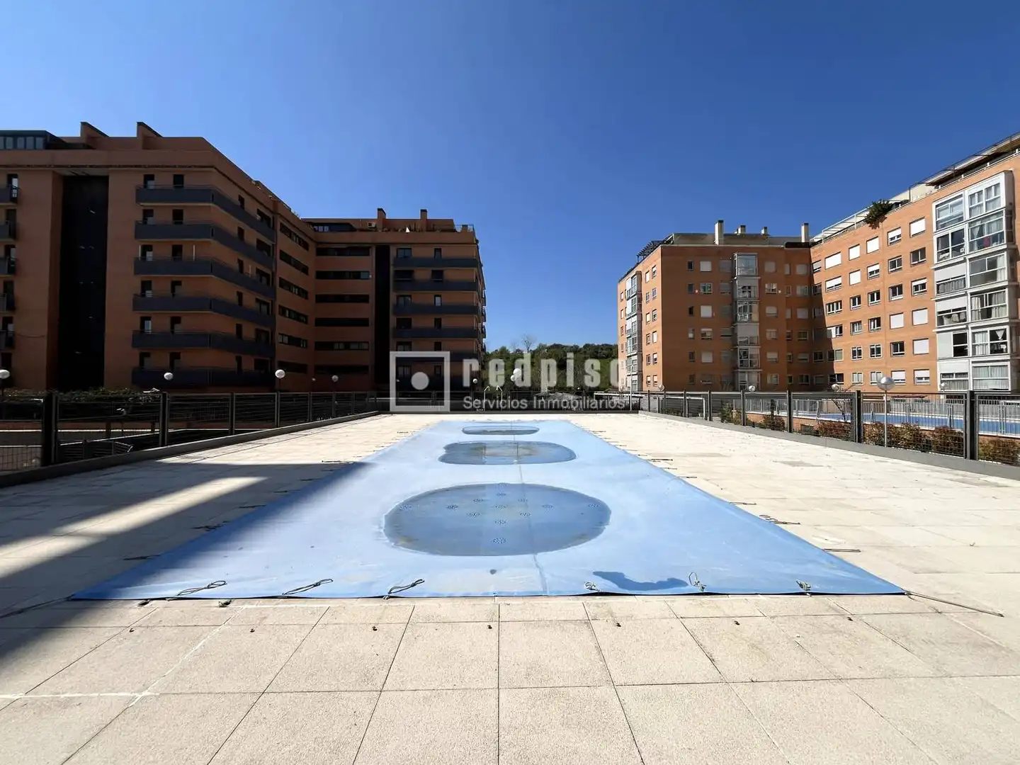 Vista exterior de Pis de lloguer en Madrid amb Aire condicionat, Calefacció i Jardí privat