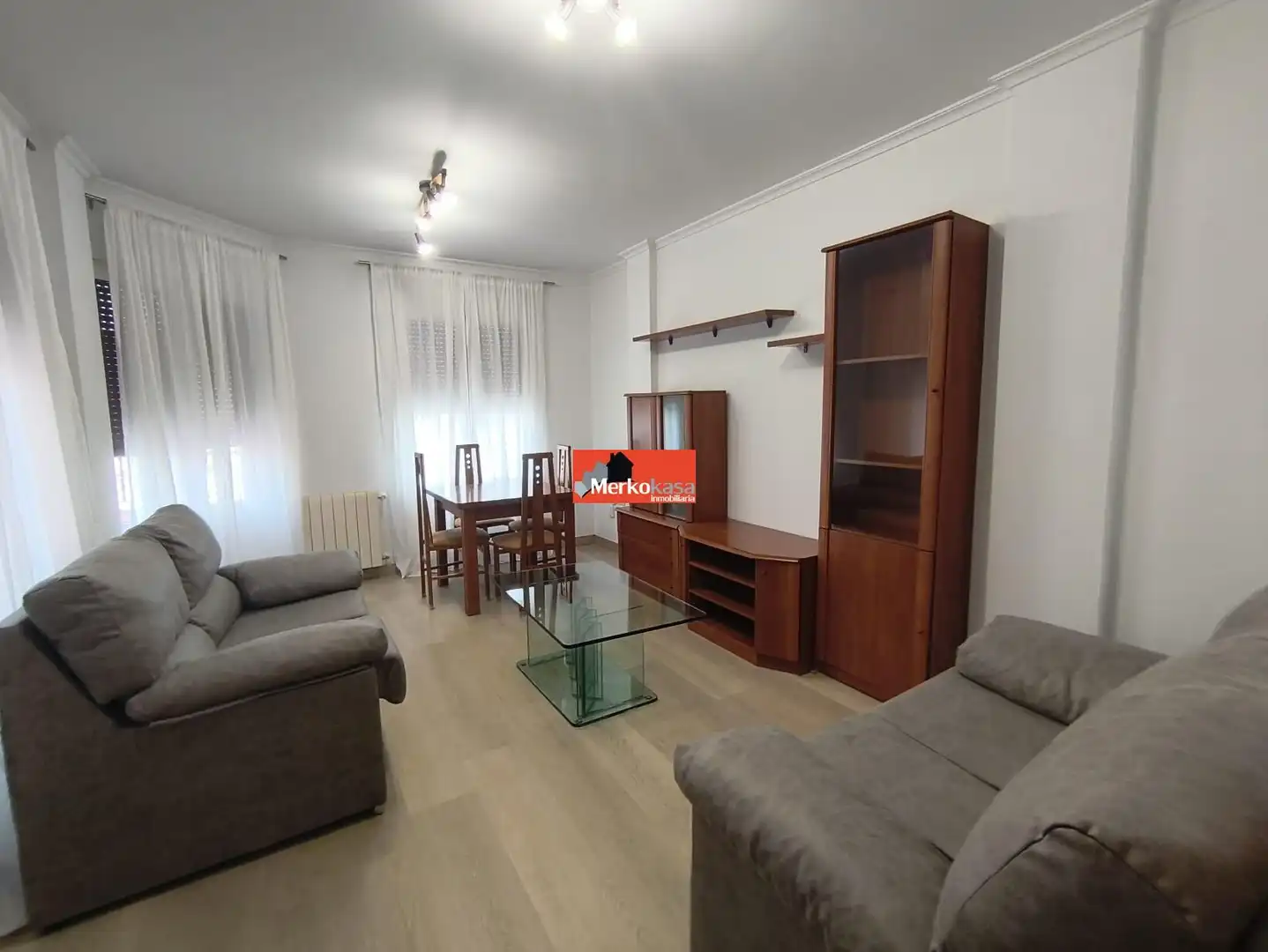 Living room of Apartments for rent in Lugo  with Heating, Terrace and Storage room