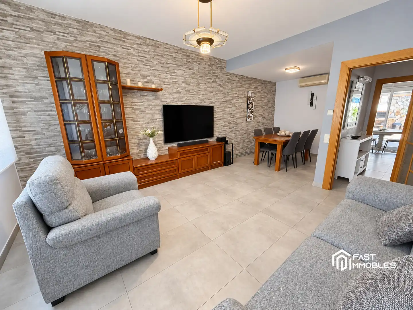 Living room of Detached homes for sale in Ponent