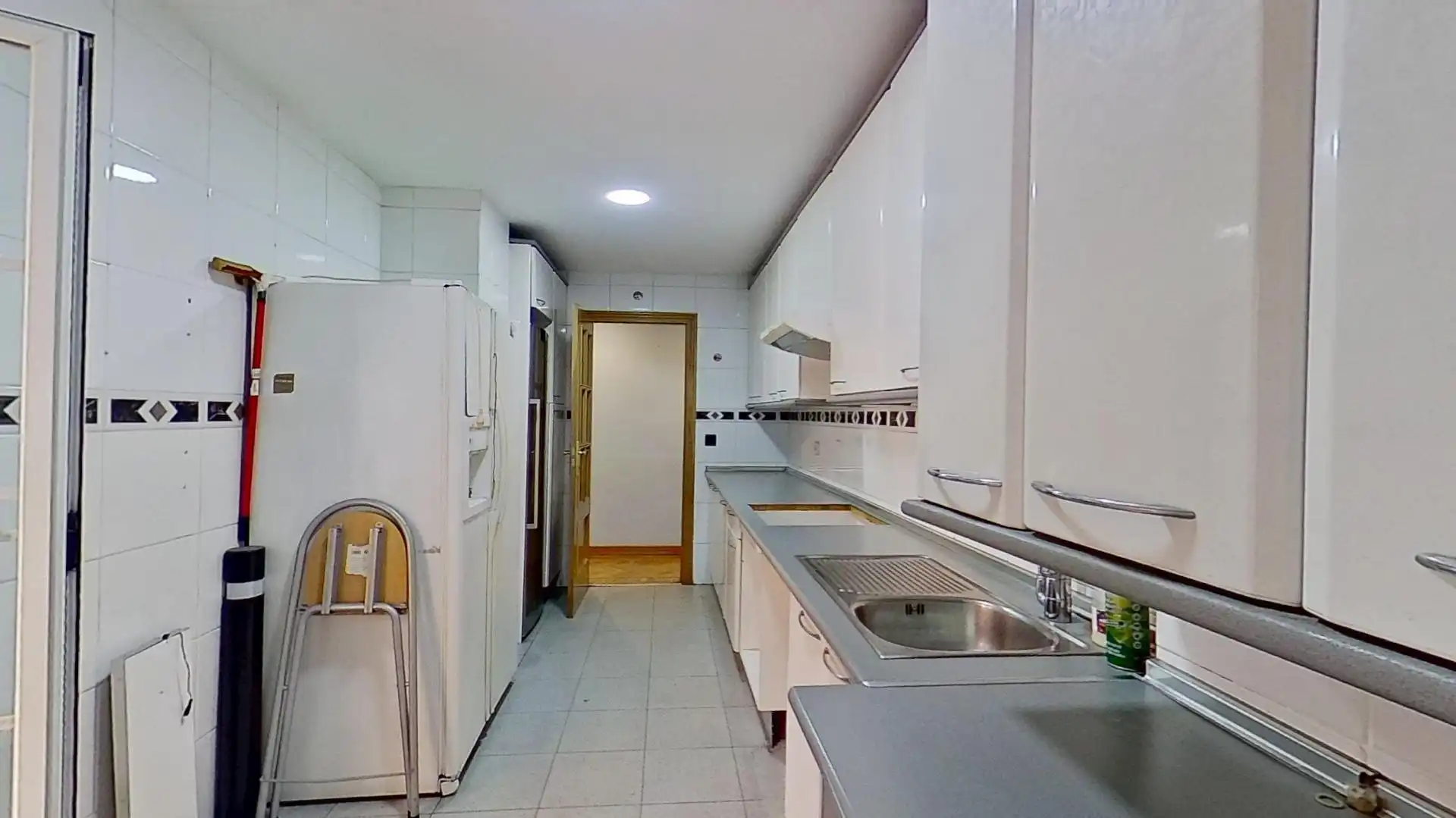 Kitchen of Flat for sale in Getafe  with Private garden, Parquet flooring and Terrace
