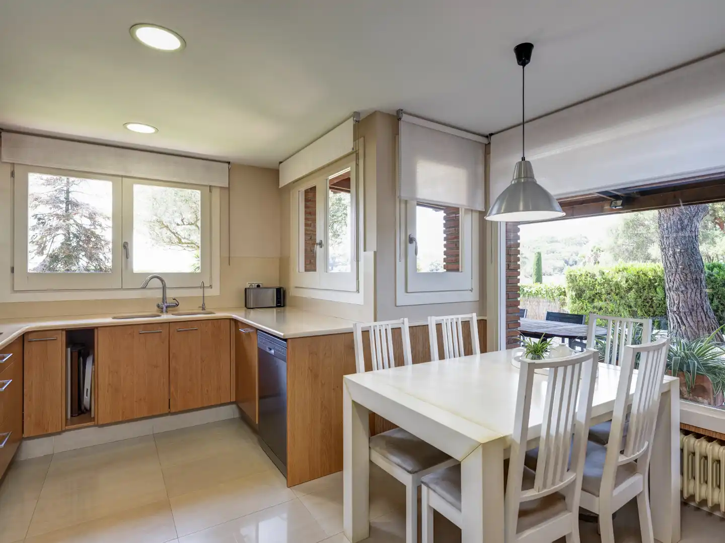Kitchen of Houses for sale in Sant Andreu de Llavaneres  with Air Conditioner, Heating and Private garden