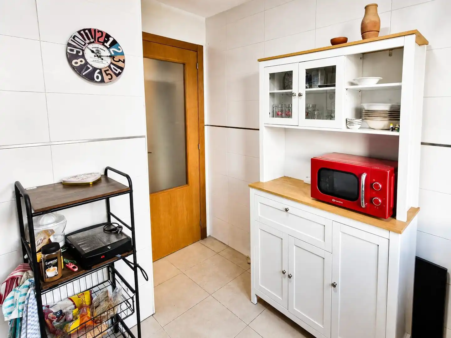 Cocina de Ático en venta en Castellón de la Plana / Castelló de la Plana con Terraza, Amueblado y Balcón