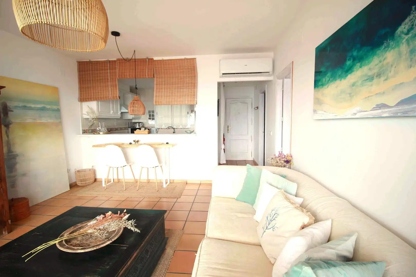 Sala de estar de Ático en venta en Altea con Aire acondicionado, Calefacción y Terraza