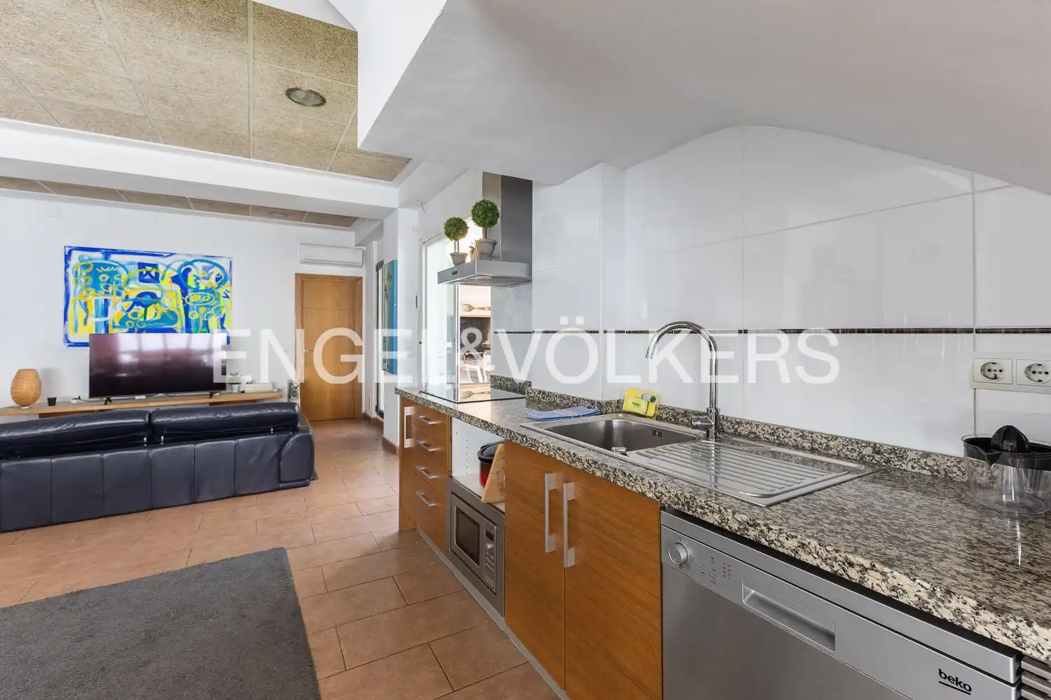 Cocina de Piso en venta en Valencia con Aire acondicionado, Calefacción y Jardín privado