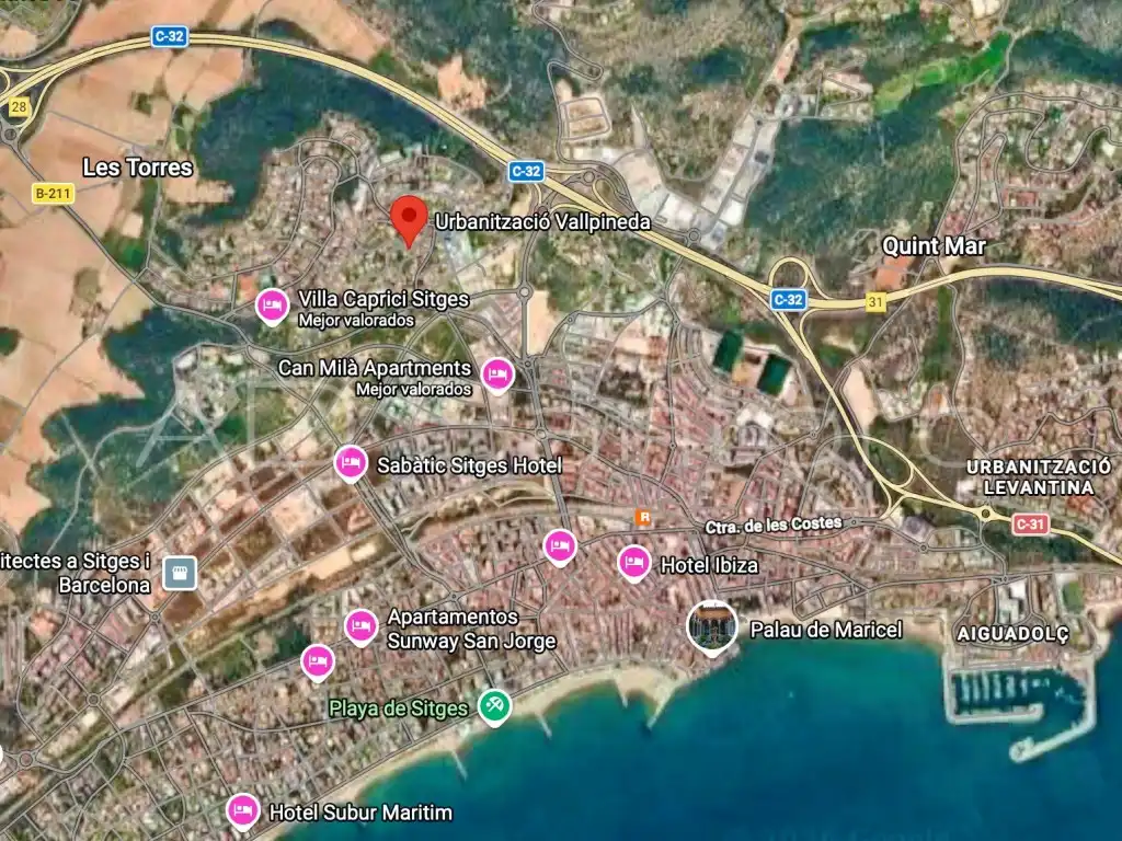 Terreny residencial en venda a Vallpineda - Rocamar, imagen 12