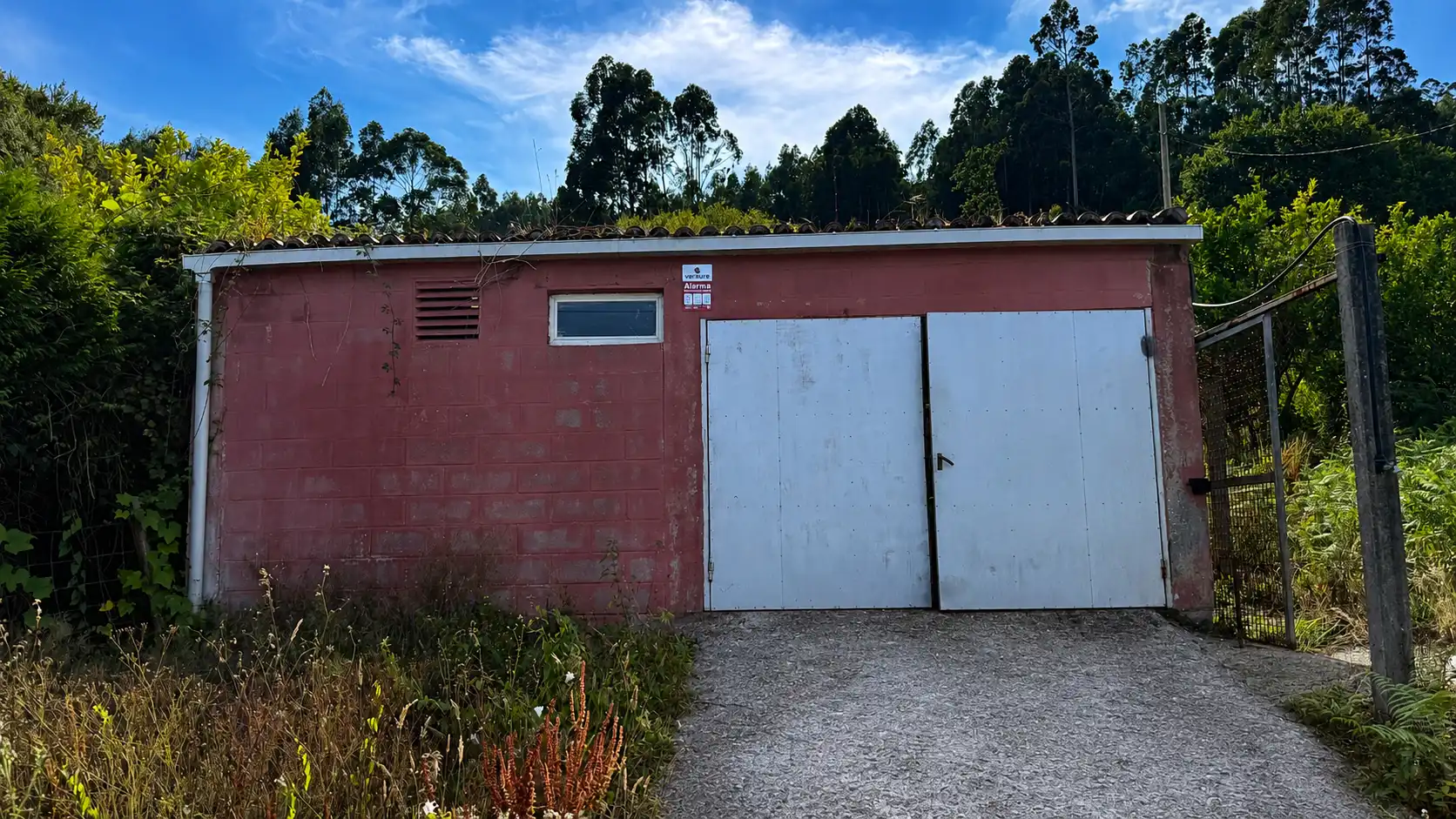 Vista exterior de Casa o chalet en venta en Cariño con Alarma