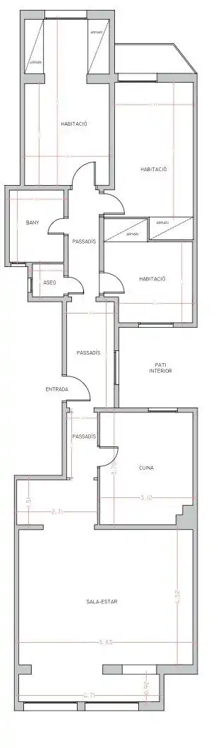 Piso con ascensor en venta en Carrer MARIA CUBI, imagen 37