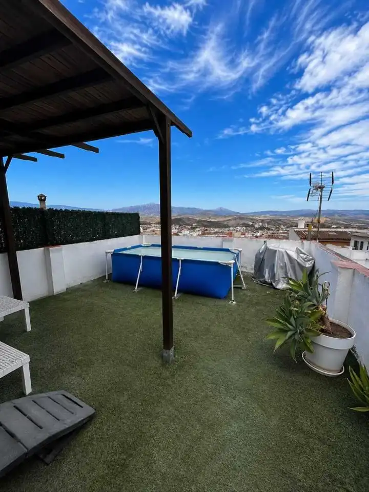 Terrassa de Casa o xalet de lloguer en Coín amb Aire condicionat, Terrassa i Moblat