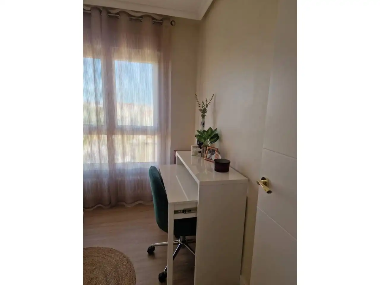 Schlafzimmer von Dachboden zum Verkauf in León Capital  mit Heizung, Parkett und Terrasse