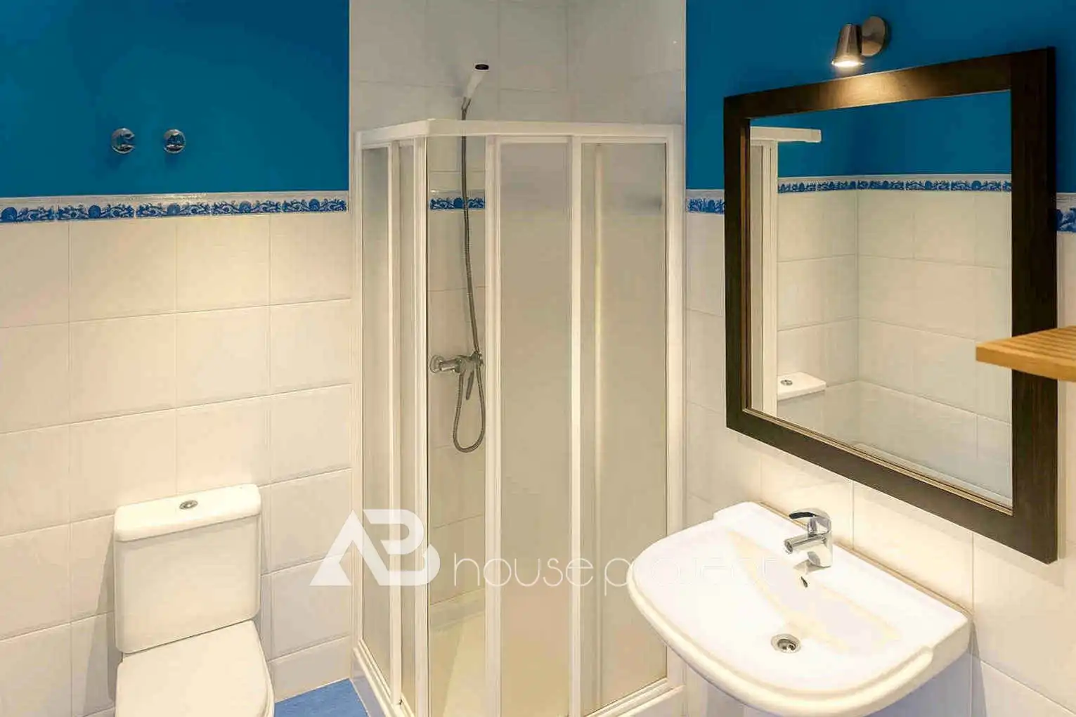 Baño de Casa o chalet en venta en Monterroso con Aire acondicionado, Jardín privado y Terraza