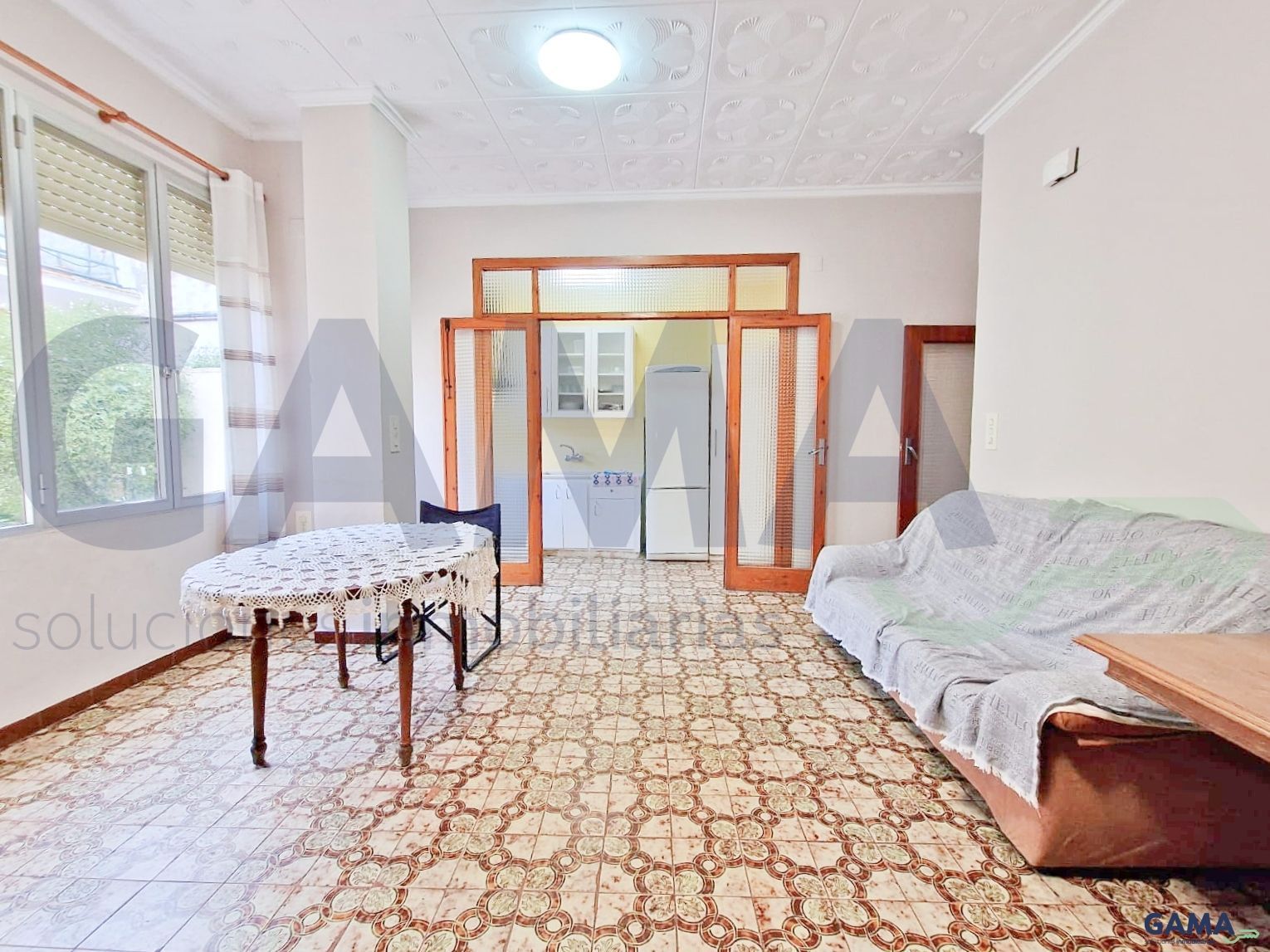 Sala d'estar de Casa o xalet en venda en Benifaió amb Aire condicionat i Terrassa