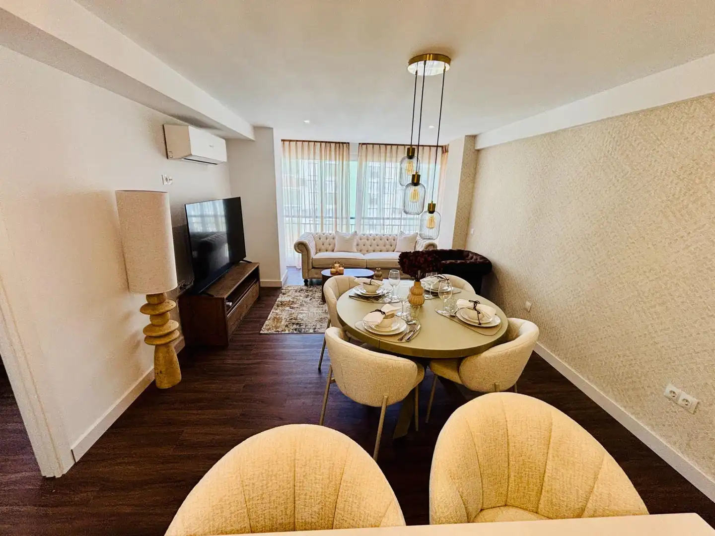 Living room of Apartments for sale in Fuengirola  with Air Conditioner, Heating and Private garden