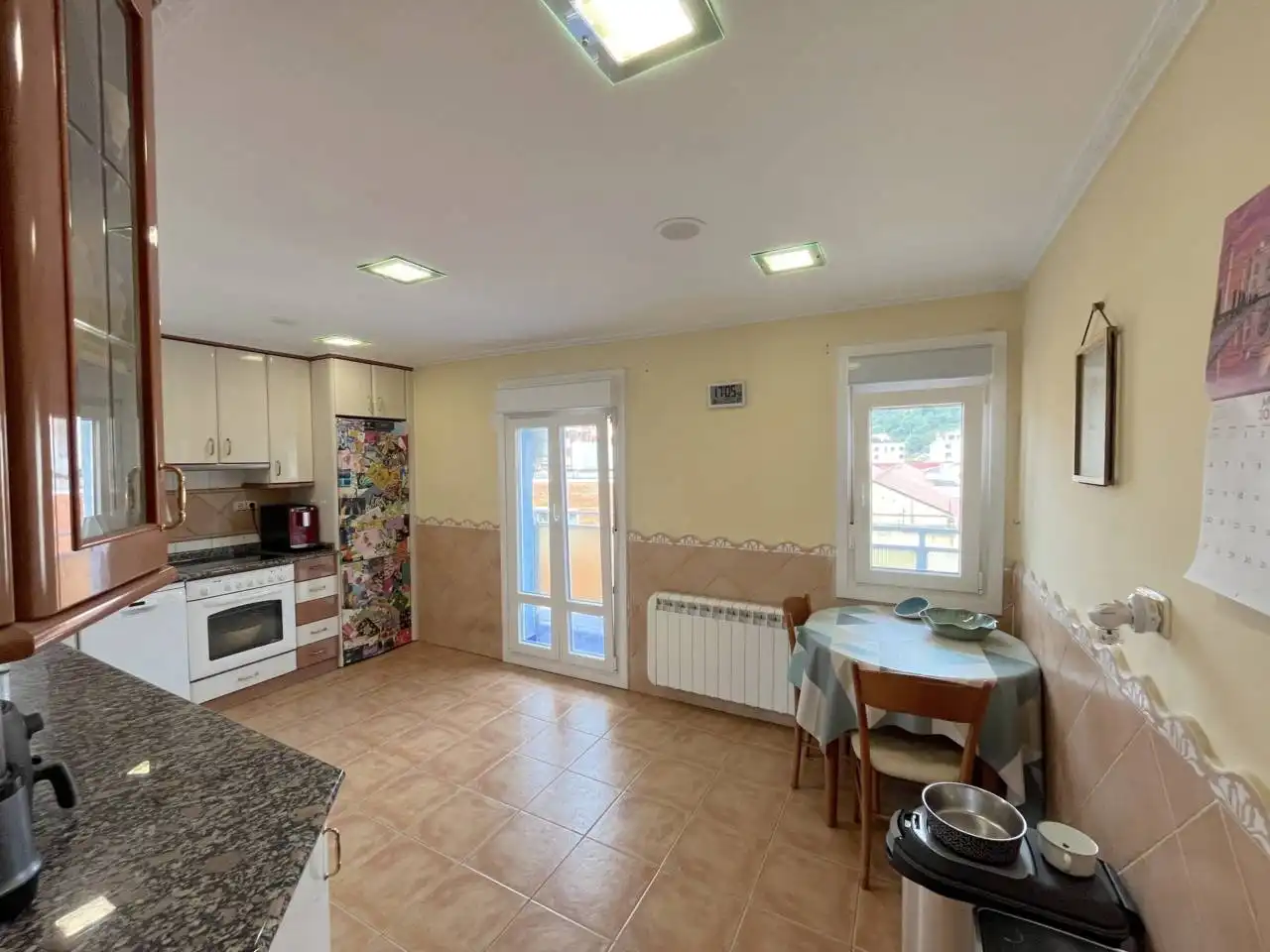 Cocina de Piso en venta en Erandio con Calefacción, Parquet y Terraza