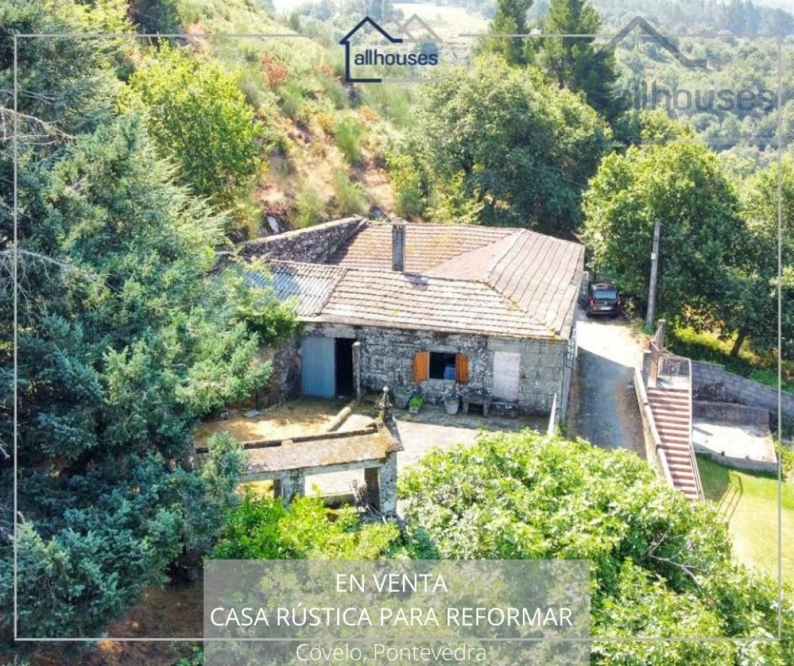 Vista exterior de Finca rústica en venta en Covelo con Jardín privado y Terraza