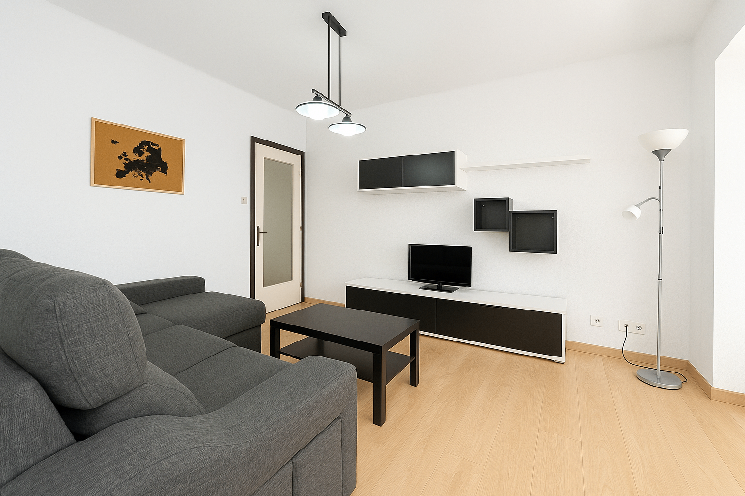 Living room of Flat for sale in Cornellà de Llobregat  with Balcony