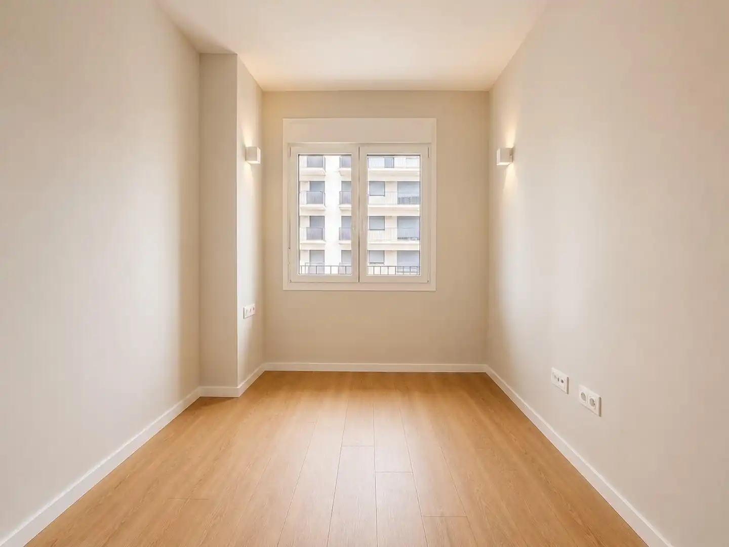 Schlafzimmer von Wohnung zur Miete in Terrassa mit Heizung, Parkett und Terrasse