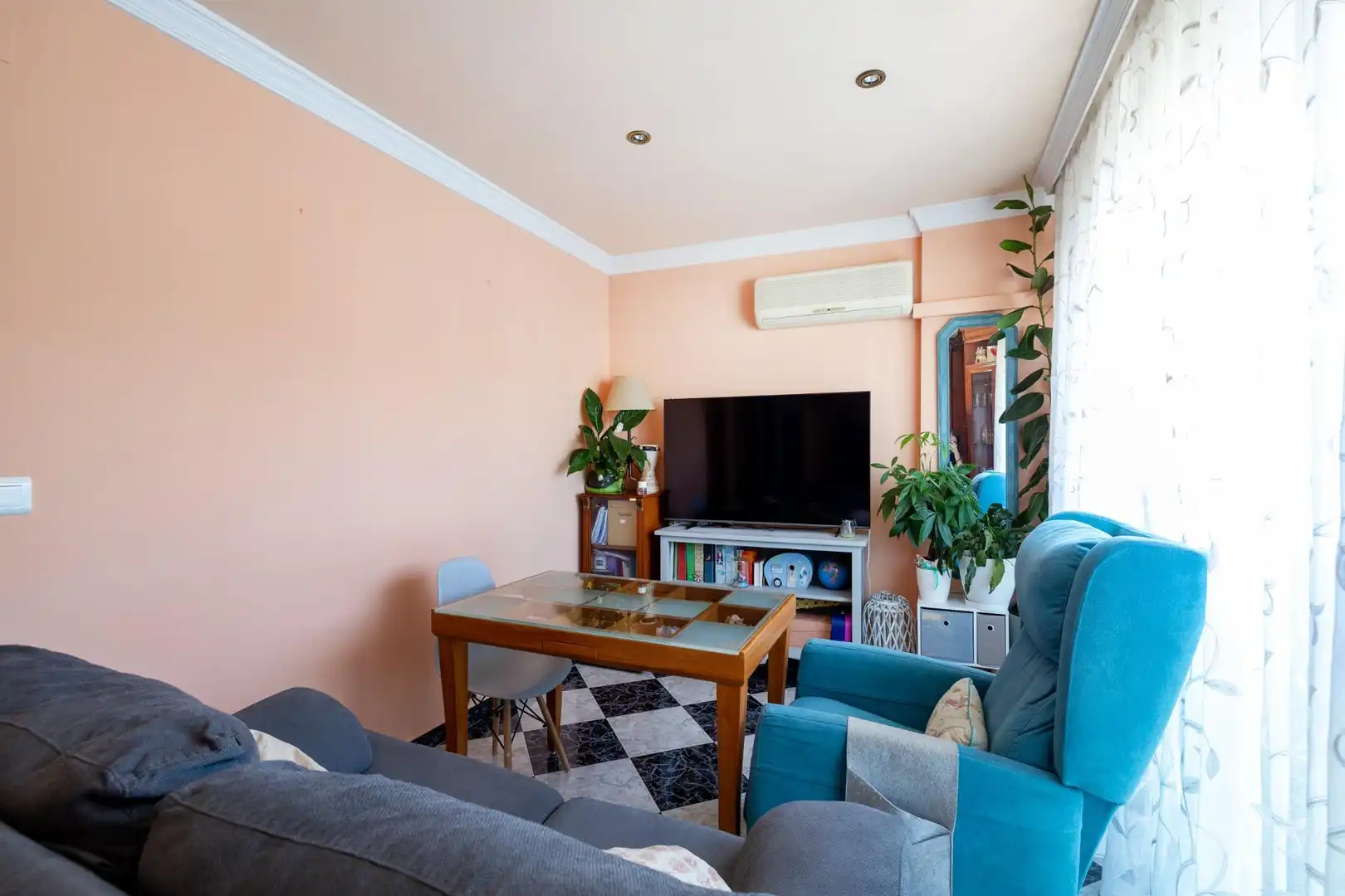 Sala de estar de Piso en venta en Granada