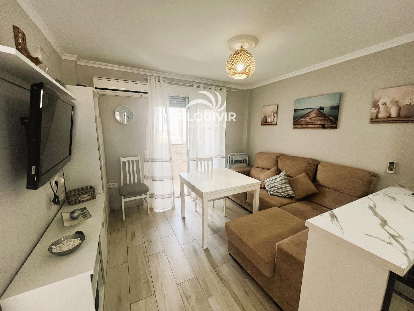 Living room of Flat for sale in Almonte  with Air Conditioner, Terrace and Swimming Pool