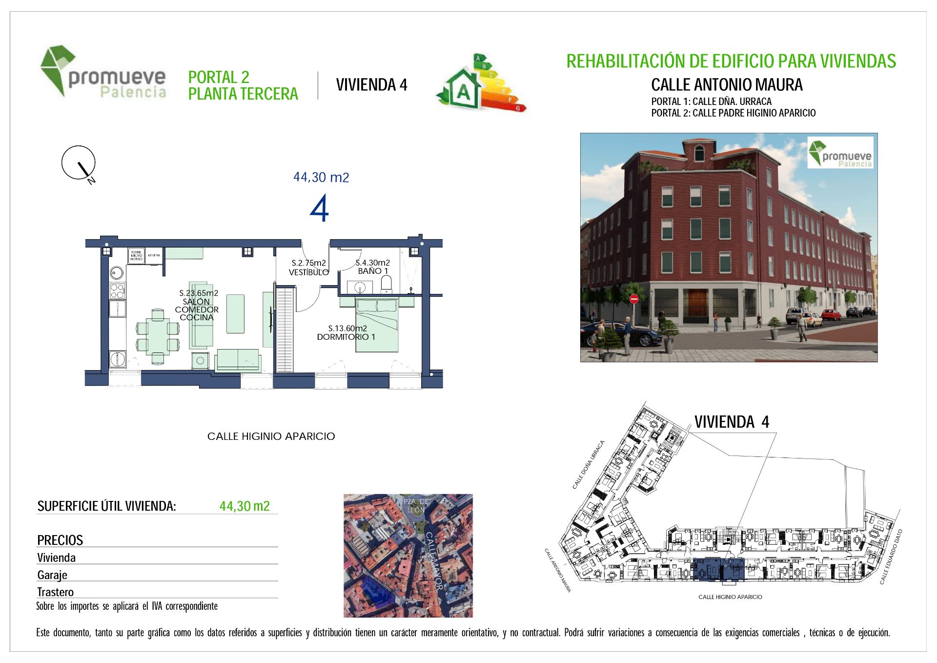 Vista exterior de Apartament en venda en Palencia Capital amb Piscina comunitària