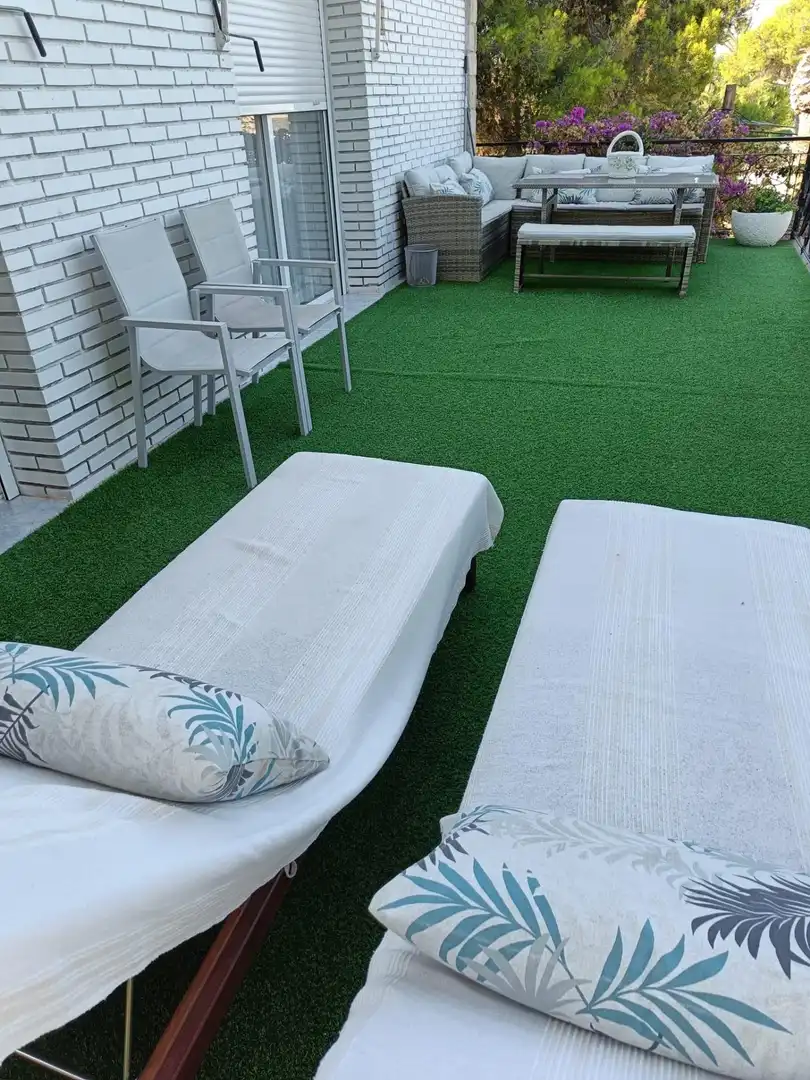 Terraza de Casa o chalet en venta en Torrent con Aire acondicionado, Jardín privado y Terraza