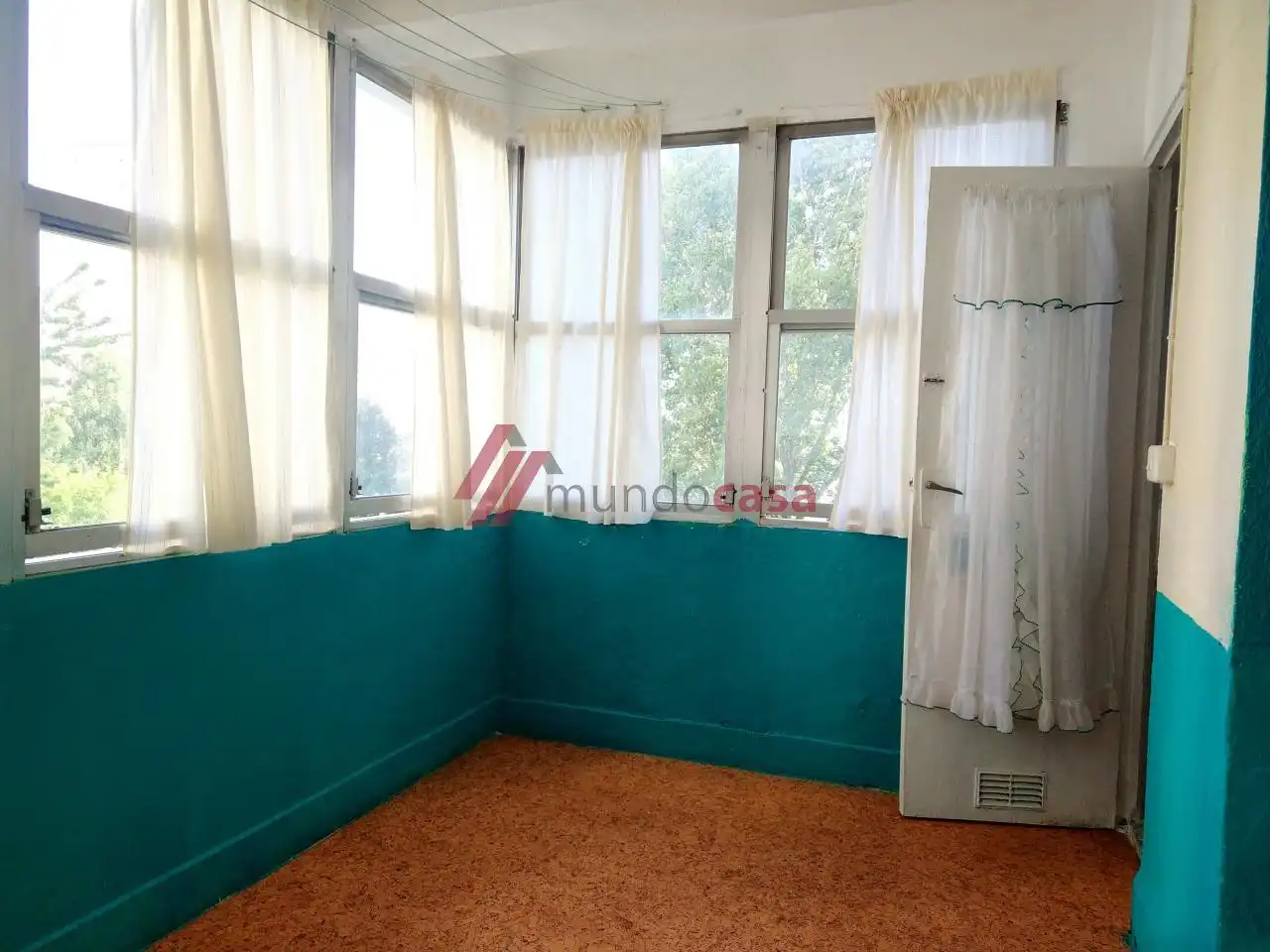 Bedroom of Flat for sale in Ferrol  with Terrace, Storage room and Furnished