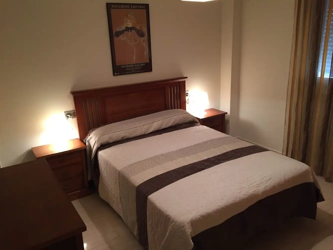 Bedroom of Flat for rent in Algeciras  with Air Conditioner, Furnished and Community pool