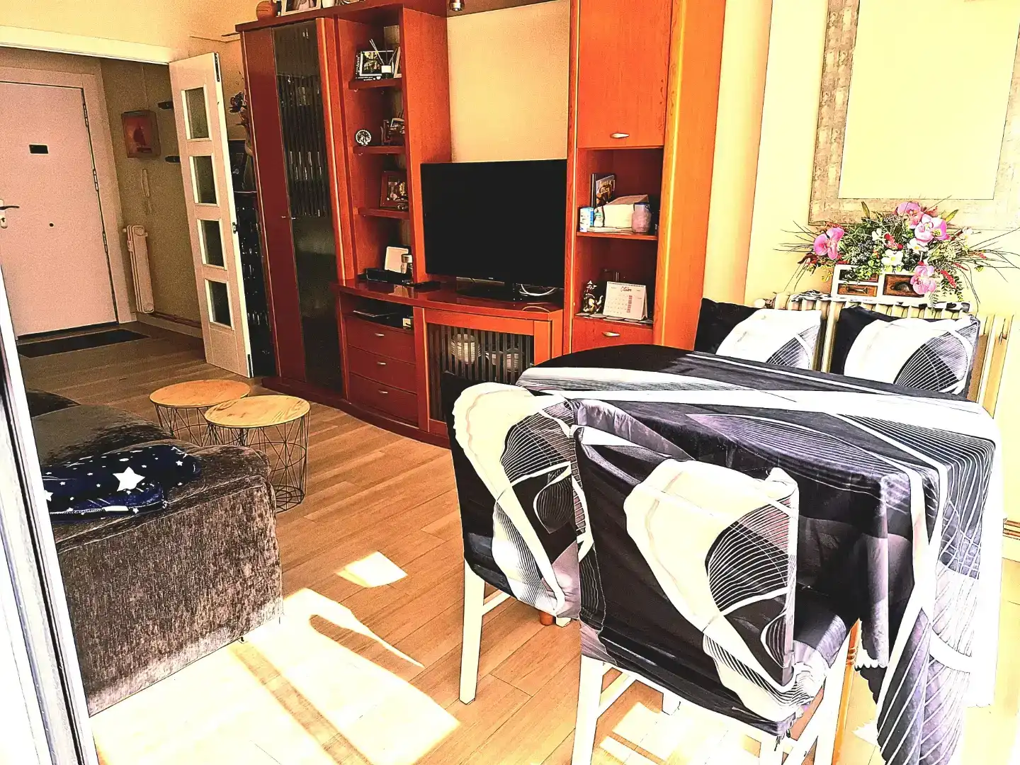 Sala d'estar de Pis en venda en Haro amb Aire condicionat, Terrassa i Balcó