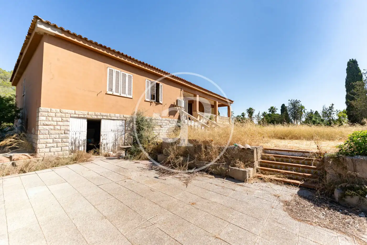 Vista exterior de Casa o xalet en venda en Marratxí amb Calefacció, Jardí privat i Piscina