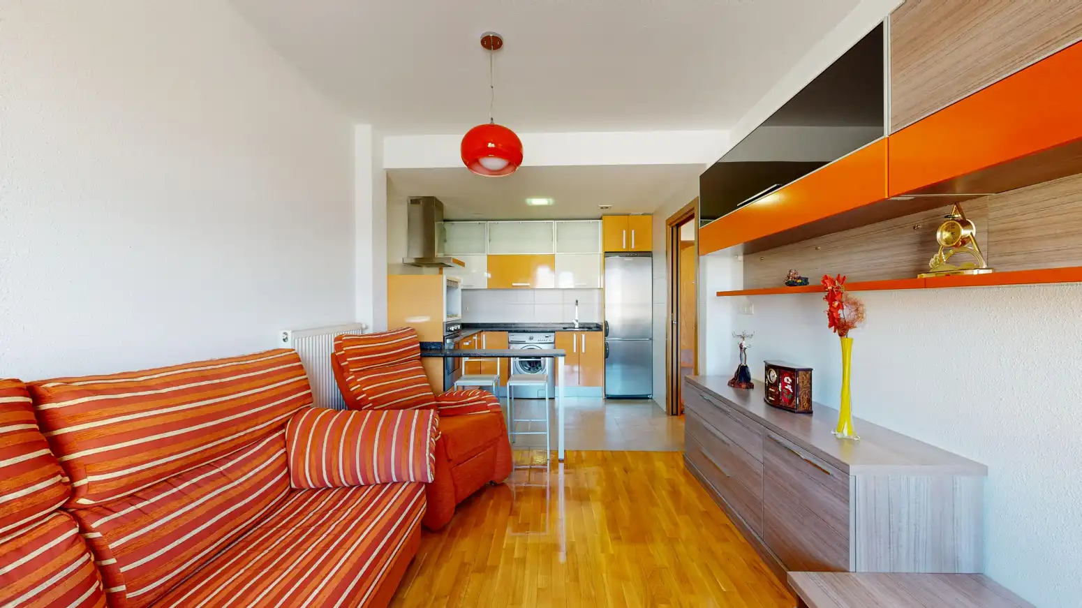 Sala de estar de Piso en venta en Caparroso con Calefacción, Parquet y Trastero