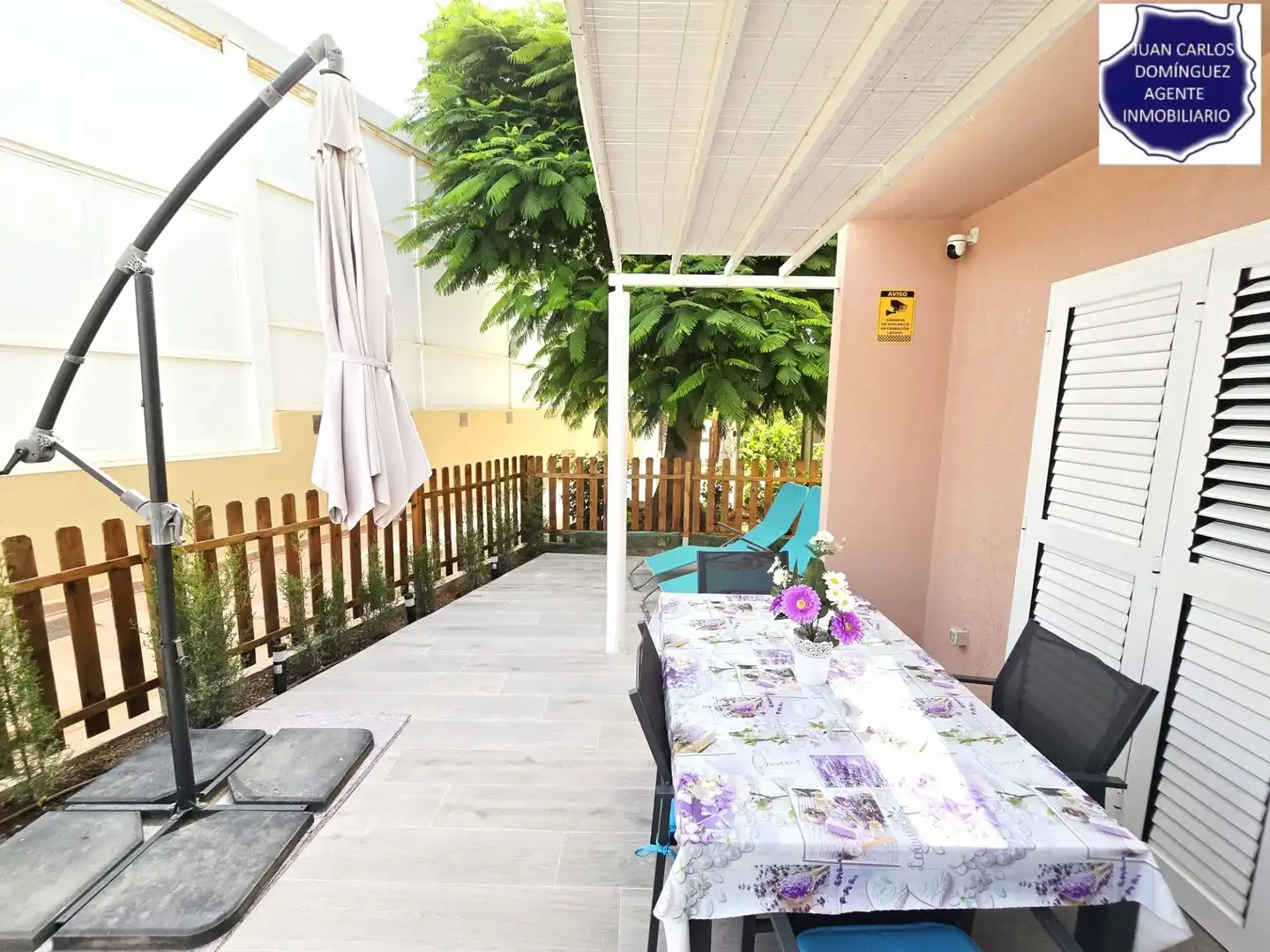 Terrace of Houses for rent in San Bartolomé de Tirajana  with Air Conditioner, Terrace and Furnished