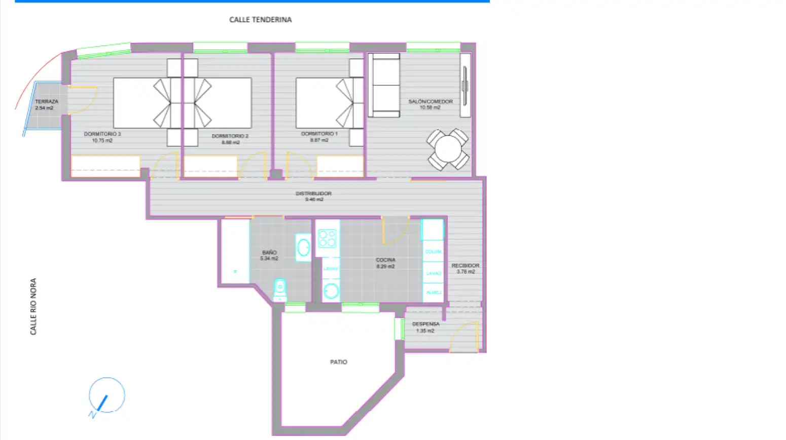 Flat with lift for sale in Oviedo - calle Rio Nora 1, imagen 31