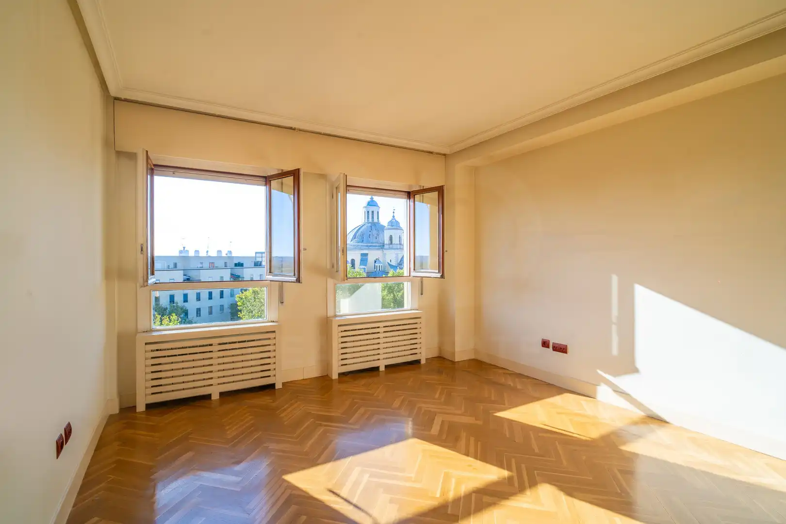 Sala de estar de Ático en venta en Madrid con Aire acondicionado, Calefacción y Terraza