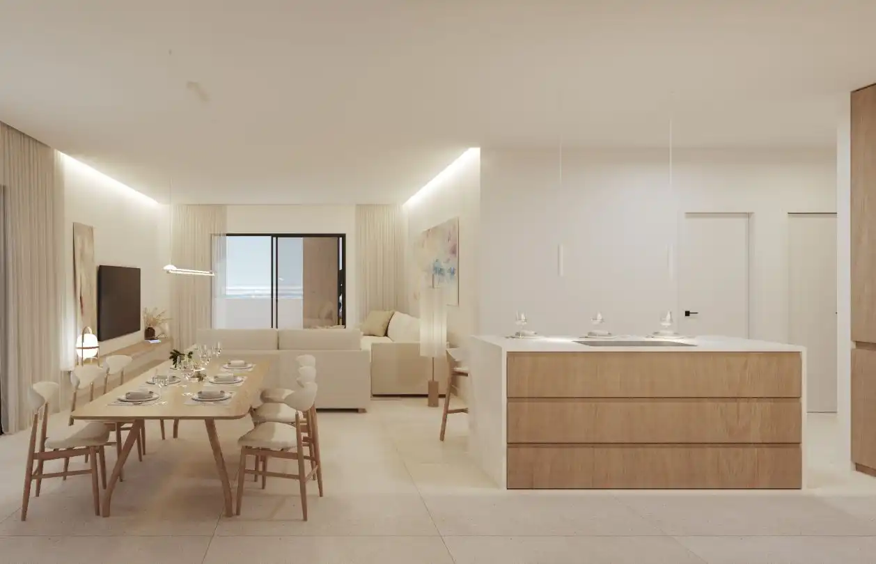 Sala de estar de Apartamento en venta en Marbella