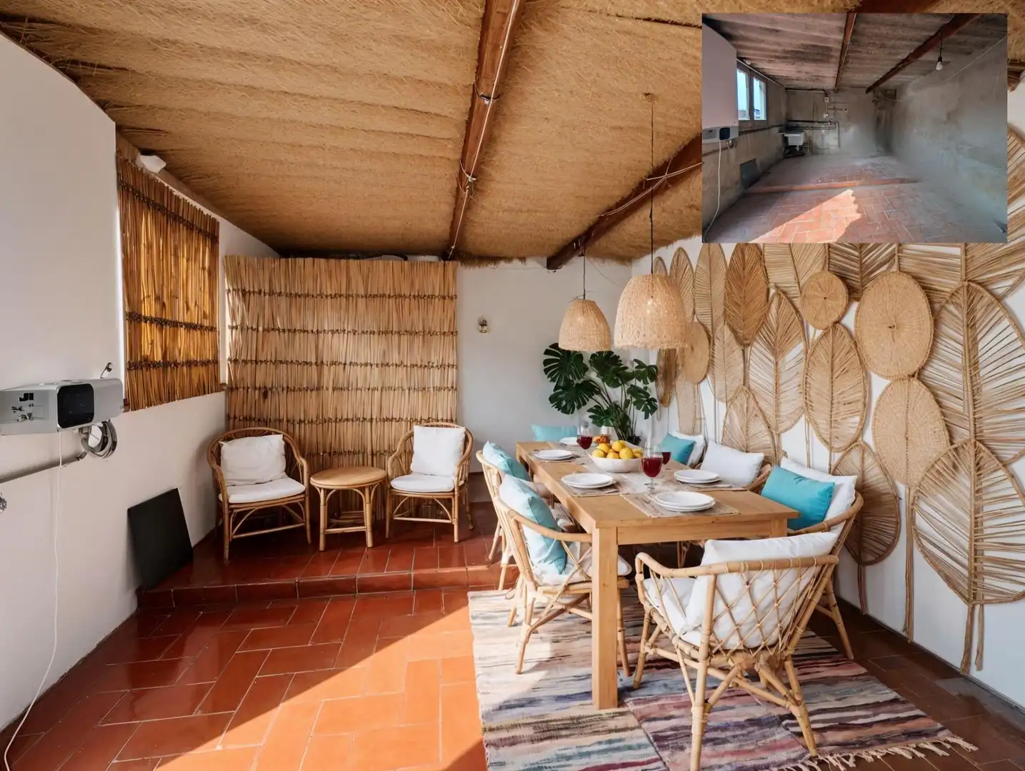 Terraza de Piso en venta en Molins de Rei con Aire acondicionado, Jardín privado y Terraza