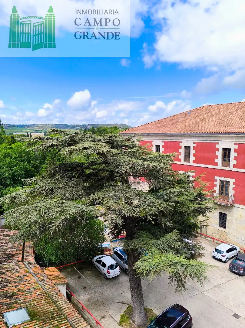 Exterior view of Flat for sale in Palencia  with Heating, Parquet flooring and Terrace