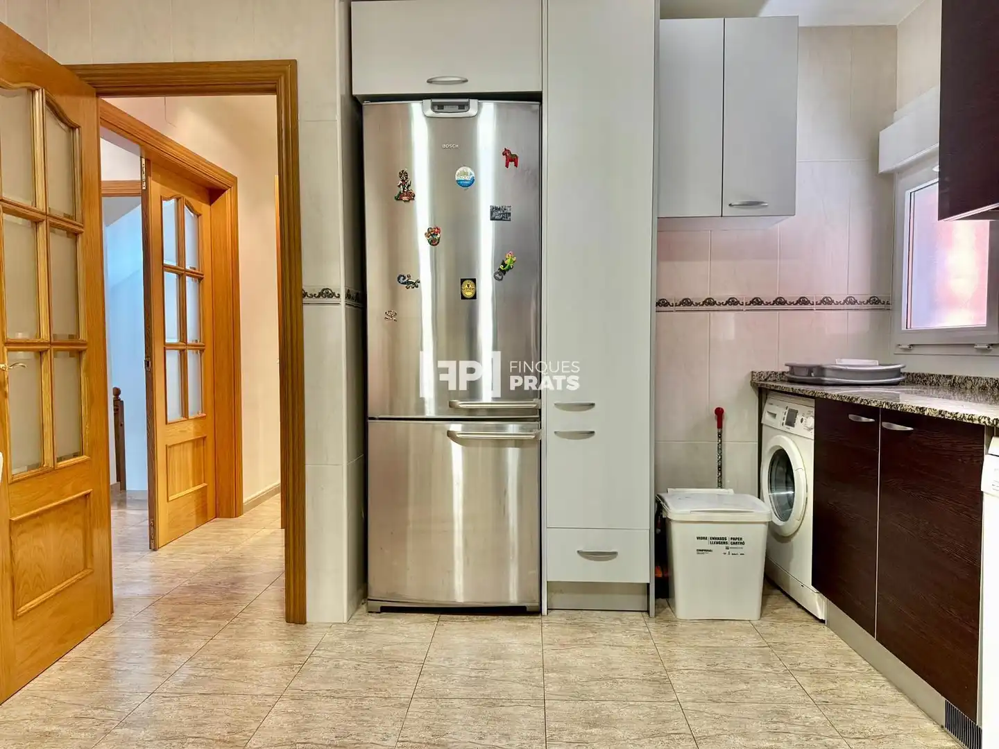 Cocina de Casa adosada en venta en Puigverd de Lleida con Aire acondicionado, Calefacción y Terraza