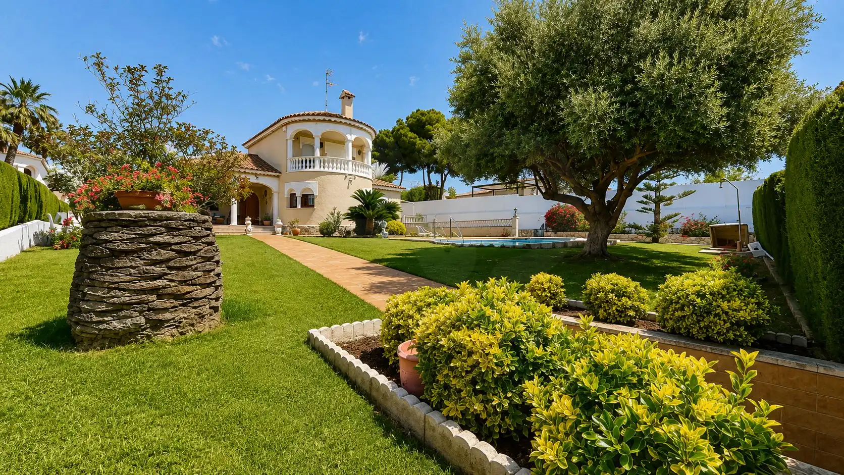 Jardín de Casa o chalet en venta en El Vendrell con Aire acondicionado, Calefacción y Terraza