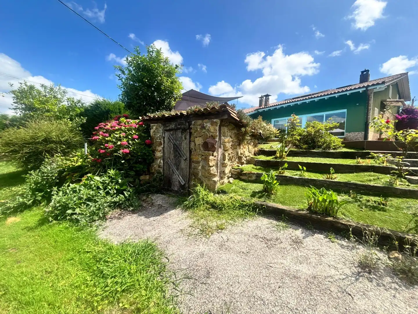 Garden of Houses for sale in Langreo  with Heating, Private garden and Terrace