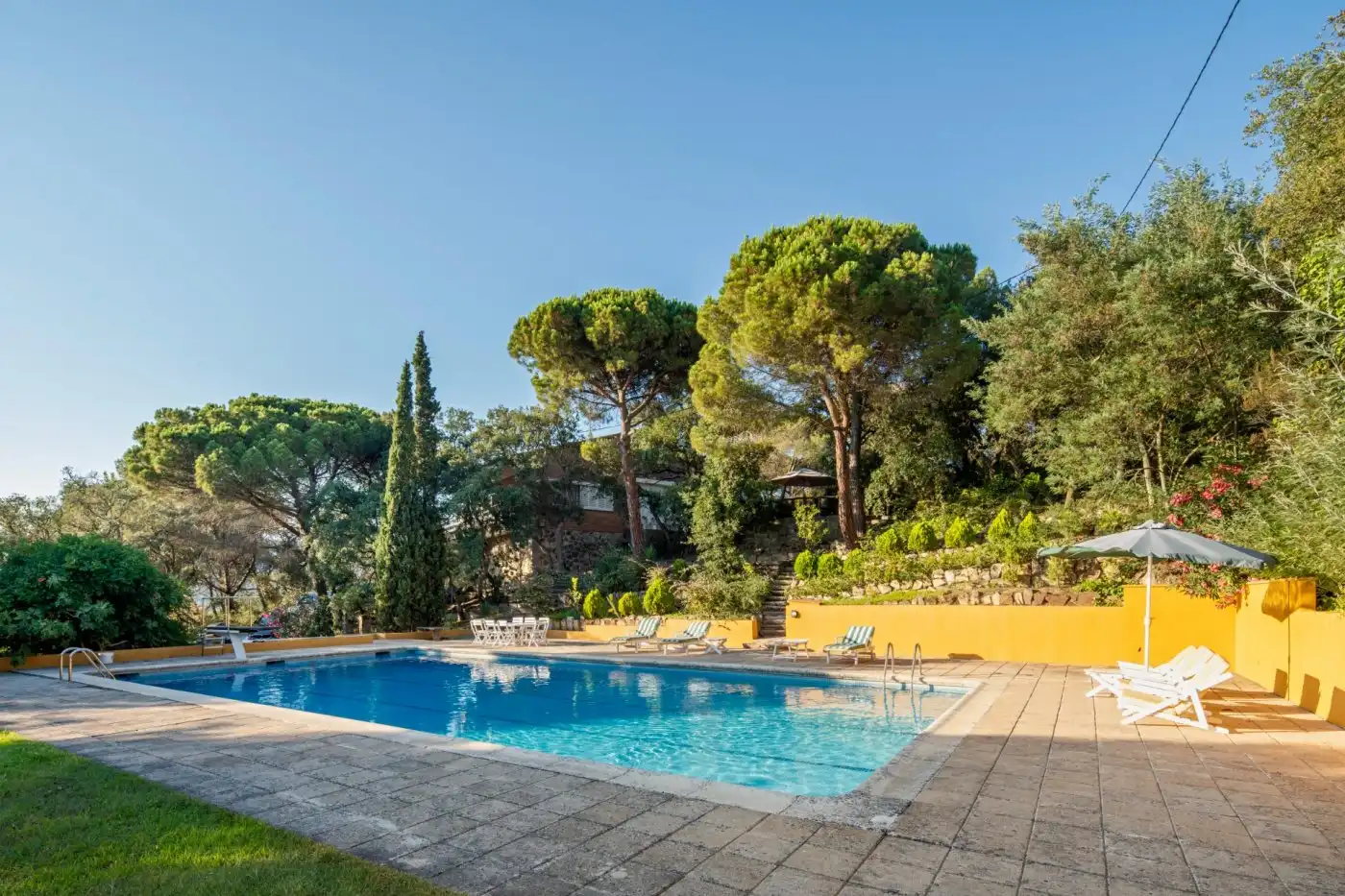 Jardín de Casa o chalet en venta en Castell d'Aro, Platja d'Aro i s'Agaró con Aire acondicionado, Jardín privado y Piscina