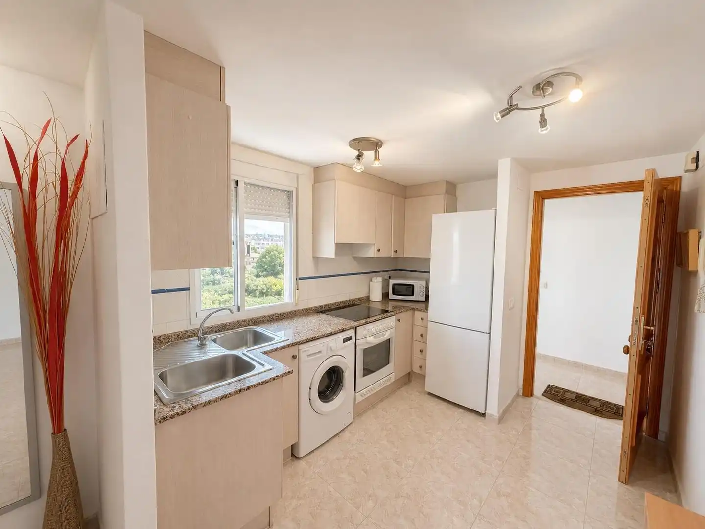 Kitchen of Apartments for sale in Chilches / Xilxes  with Air Conditioner, Heating and Terrace
