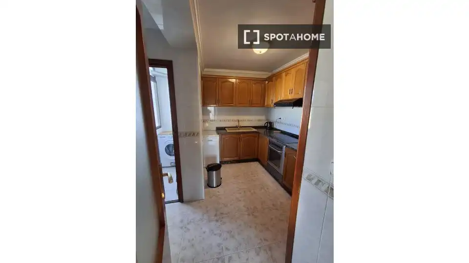 Kitchen of Flat for rent in Alfara del Patriarca  with Air Conditioner, Heating and Furnished