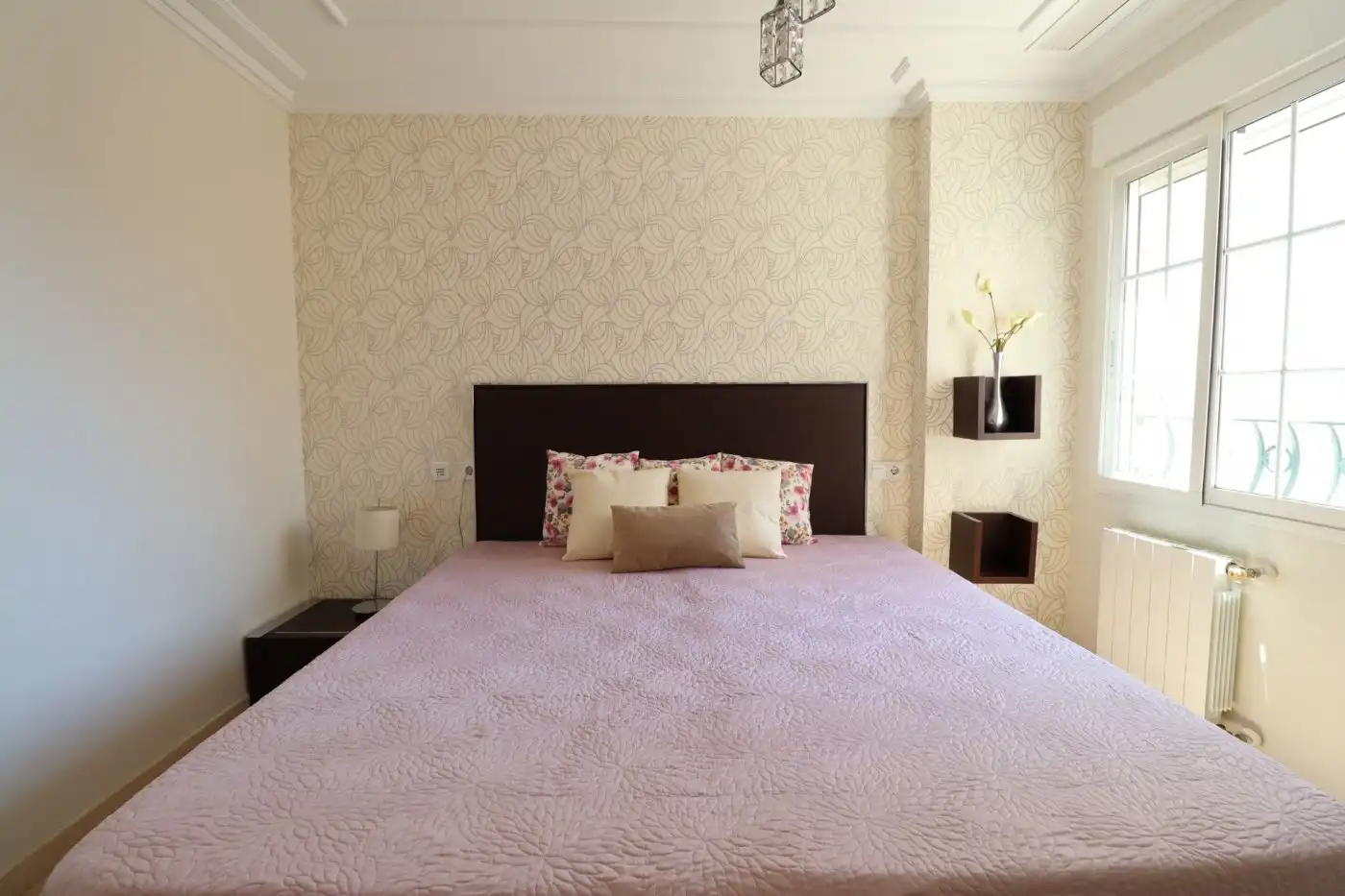 Bedroom of Flat for rent in Elche / Elx  with Air Conditioner, Heating and Storage room