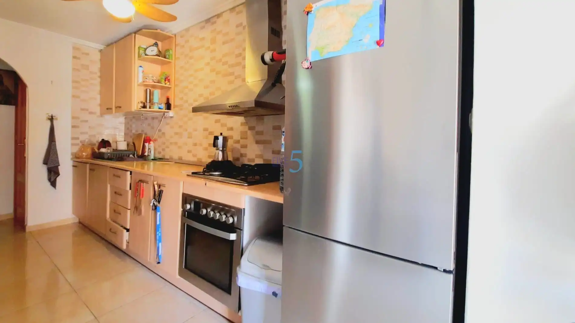 Küche von Haus oder Chalet zum Verkauf in Torrevieja mit Klimaanlage, Terrasse und Abstellraum