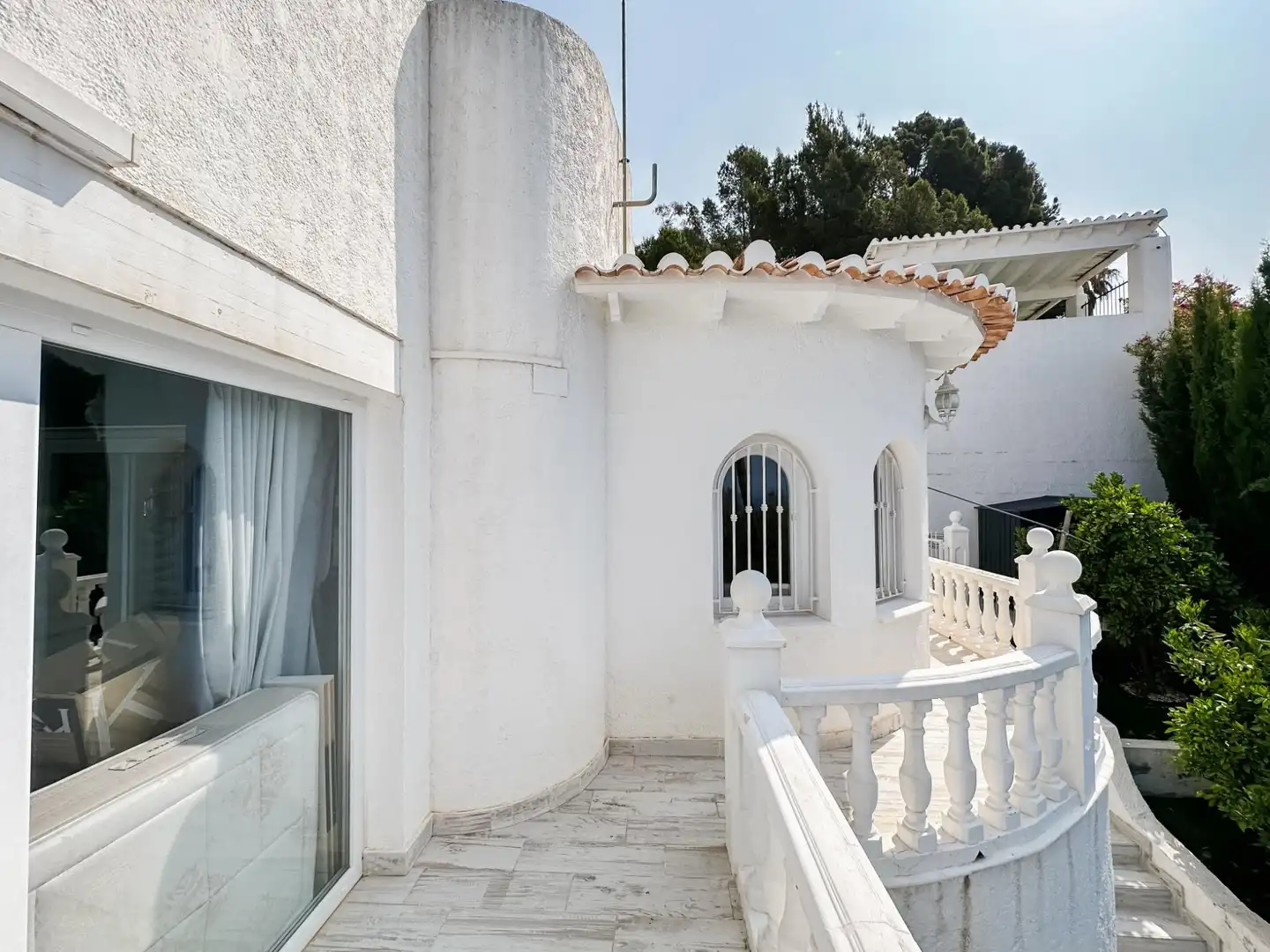 Vista exterior de Casa o chalet en venta en Altea con Aire acondicionado, Jardín privado y Terraza