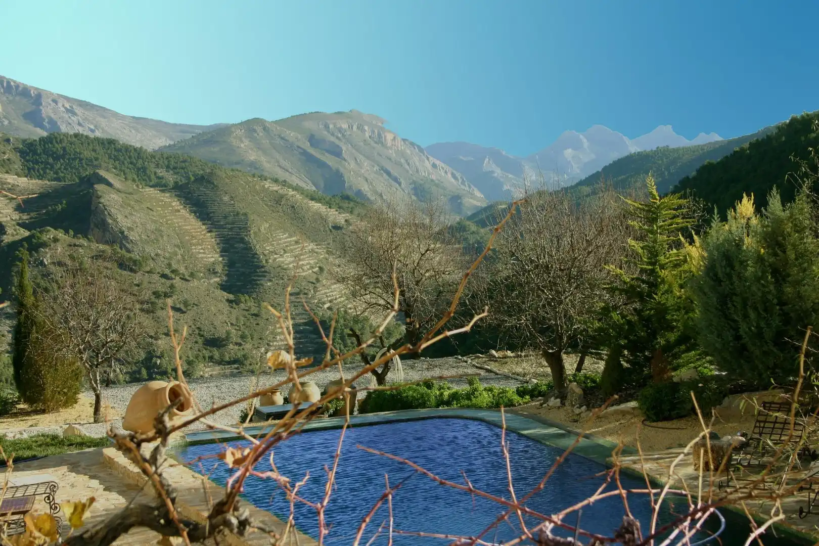 Piscina de Finca rústica en venta en Relleu